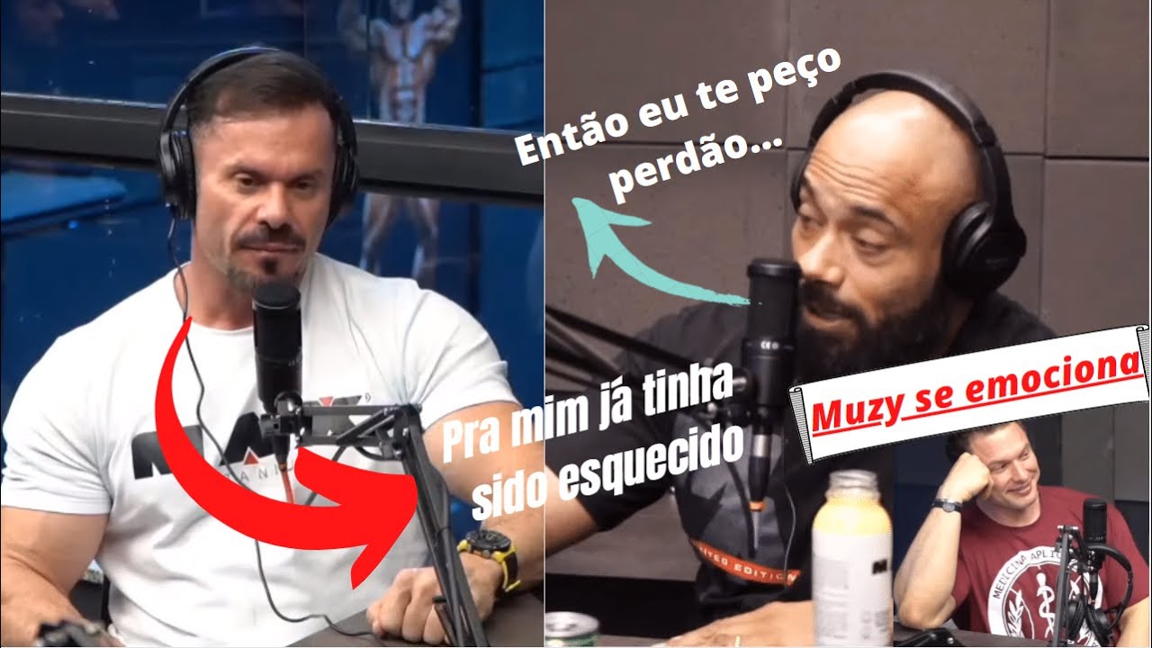 Briga de Renato Cariani e Julio Balestrin, Julio PEDE PERDÃO - Muzy se emociona