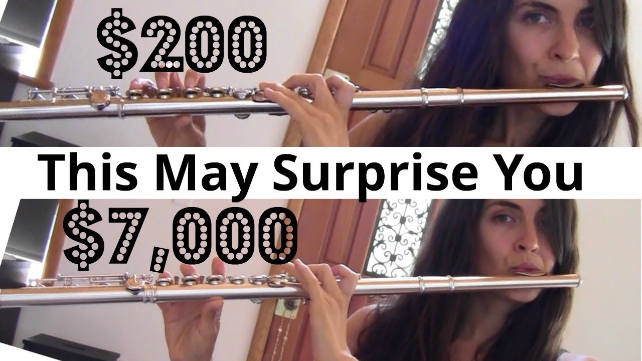 Can You Hear the Difference Between a Cheap and Expensive Flute? Flute Comparison
