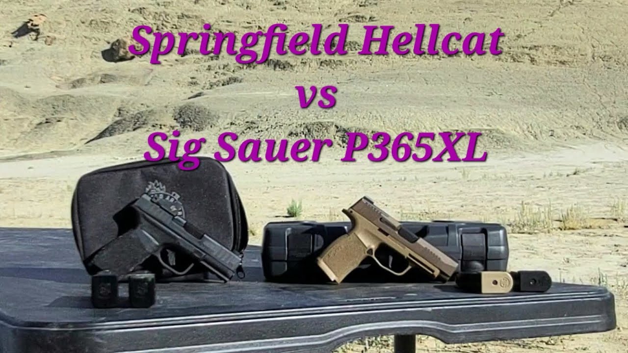 Springfield Hellcat Pro vs Sig P365XL Comparison