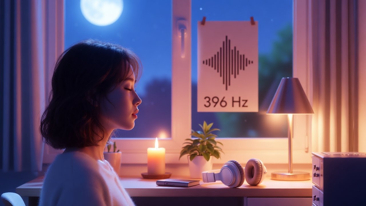 396 Hz Healing Music – Soft Female Humming for Relaxation & Sleep