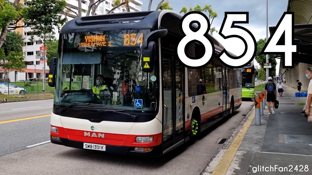 [TTS] SMB1301K on Service 854 - MAN NL323F A22 Gemilang