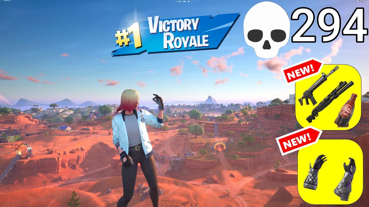 294 Elimination Solo Vs Squads 