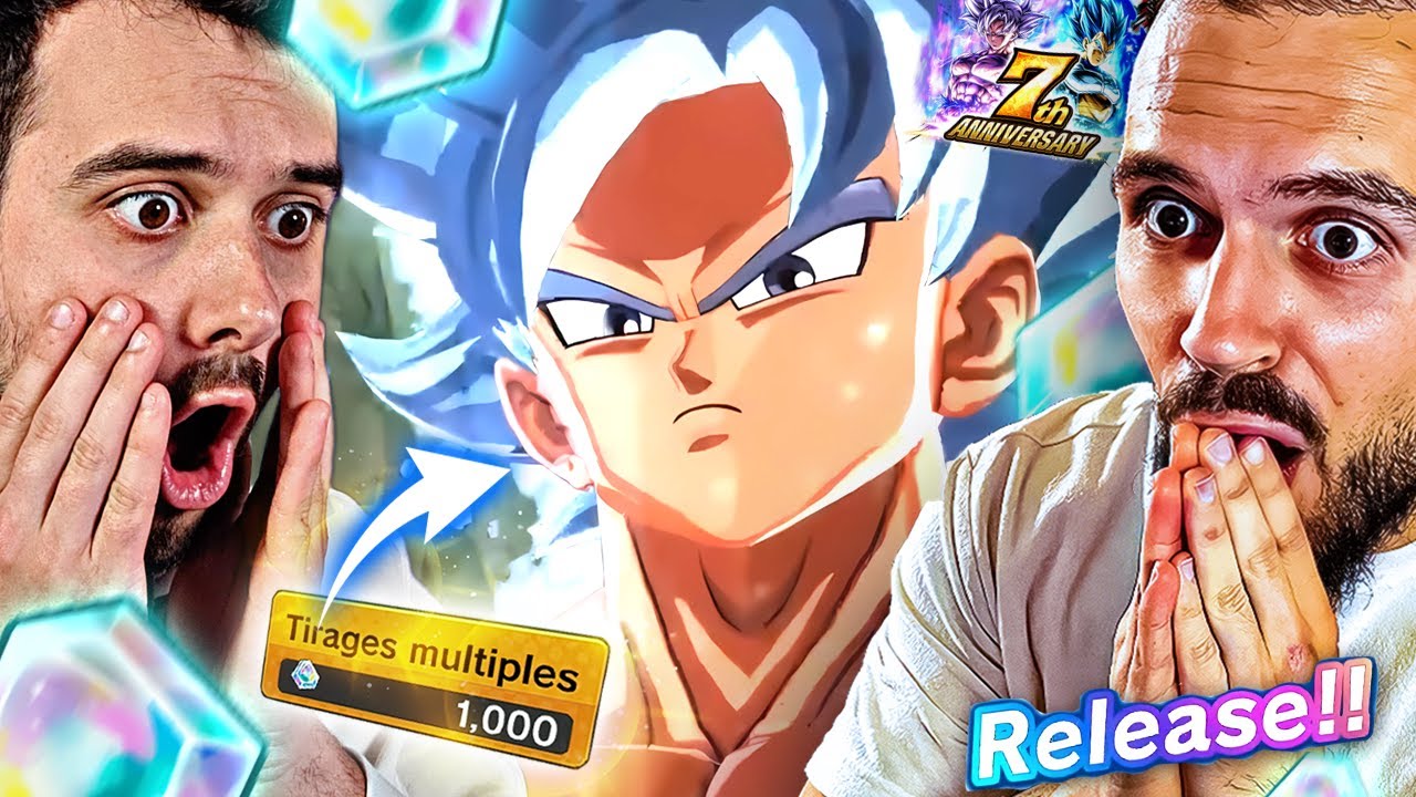 Oui , c'est HISTORIQUE !  80 000 CC Duel Invocation 7 ANS de Dragon Ball Legends