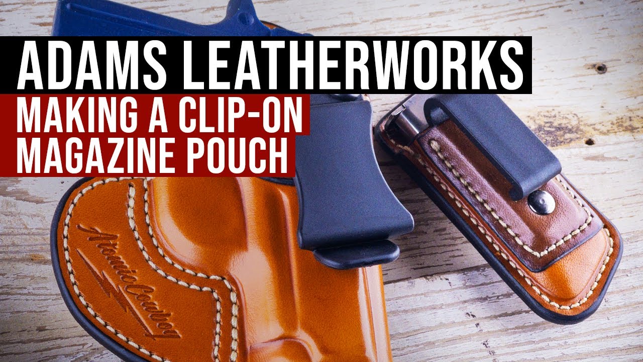 Making a LINED Clip-On MAG POUCH - Sig P238