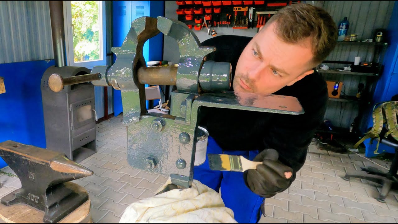 Sehnal jsem kovářský svěrák
