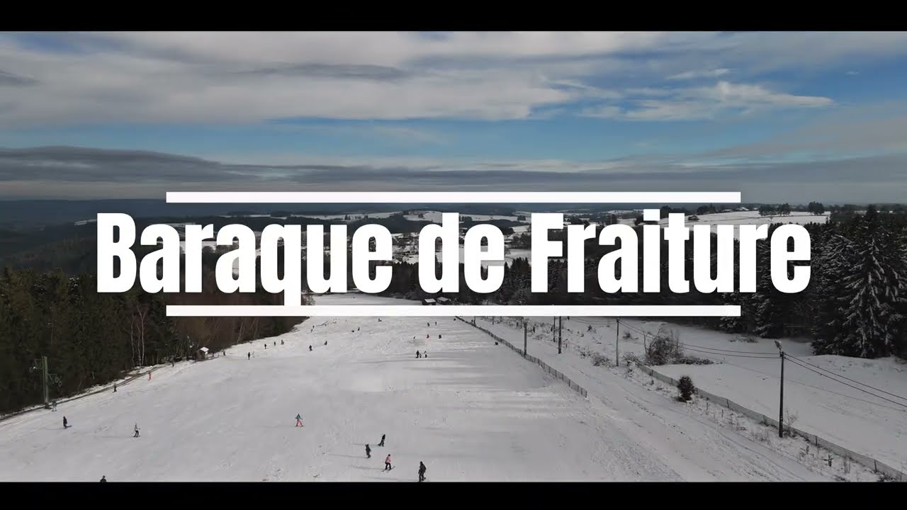 Baraque de Fraiture | Snowy Ardennes | Belgium | 4K Cinematic Drone Footage | DJI Mini 4 Pro