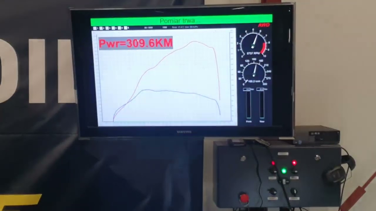 AUDI RS3 8Y 2.5 TFSI 2022R DNWA DYNO TEST HAMOWNIA SYNEKTUNE !!!