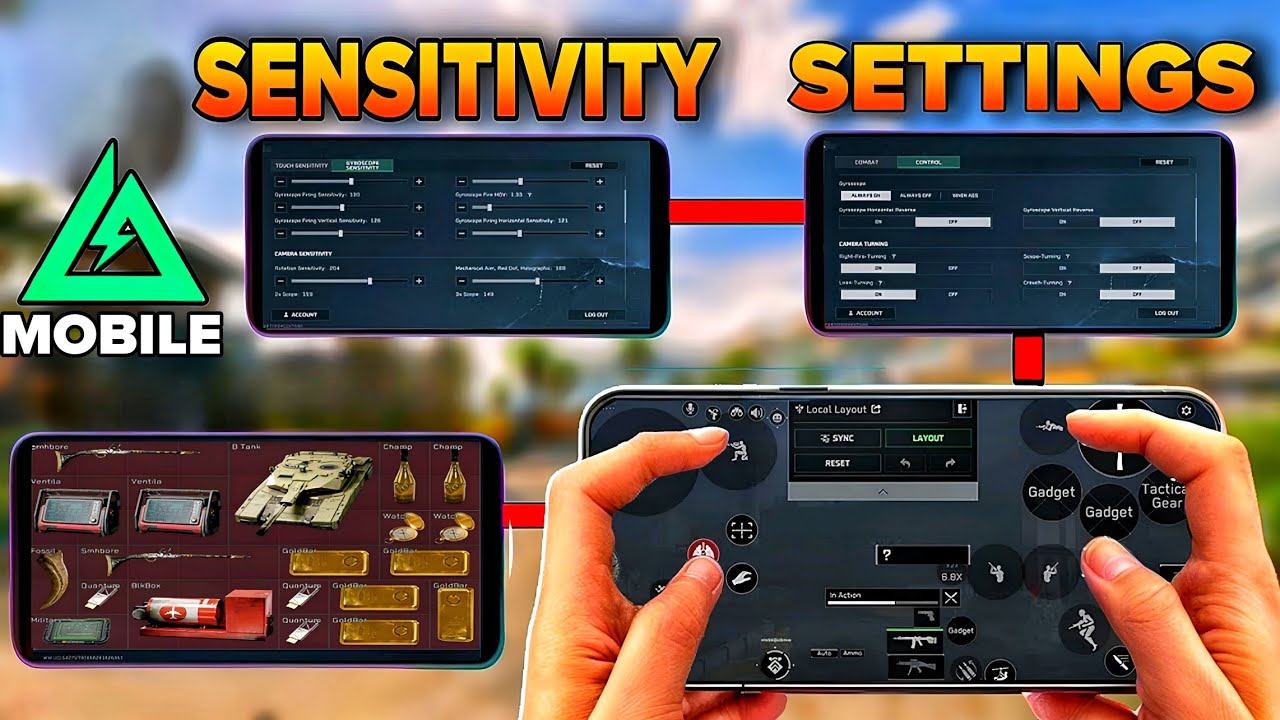 Wow😍MY NEW BEST SETTINGS AND SENSITIVITY🔥 DELTA FORCE MOBILE 