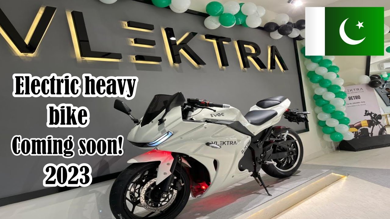 Coming soon! Get ready to ride the powerful electric heavy bike VLEKTRA EVOC in Pakistan!