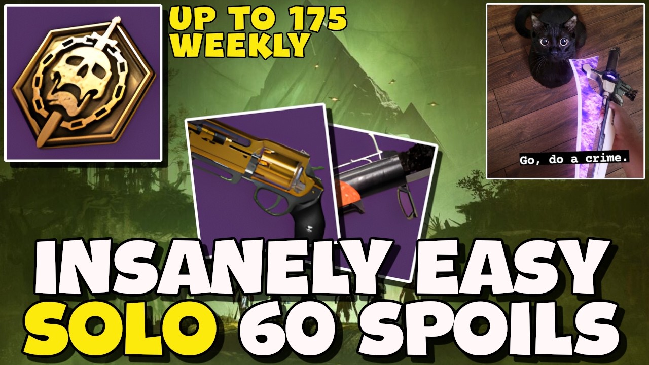 Completely Solo Reprised Raid Loot & Spoils Farm | Destiny 2