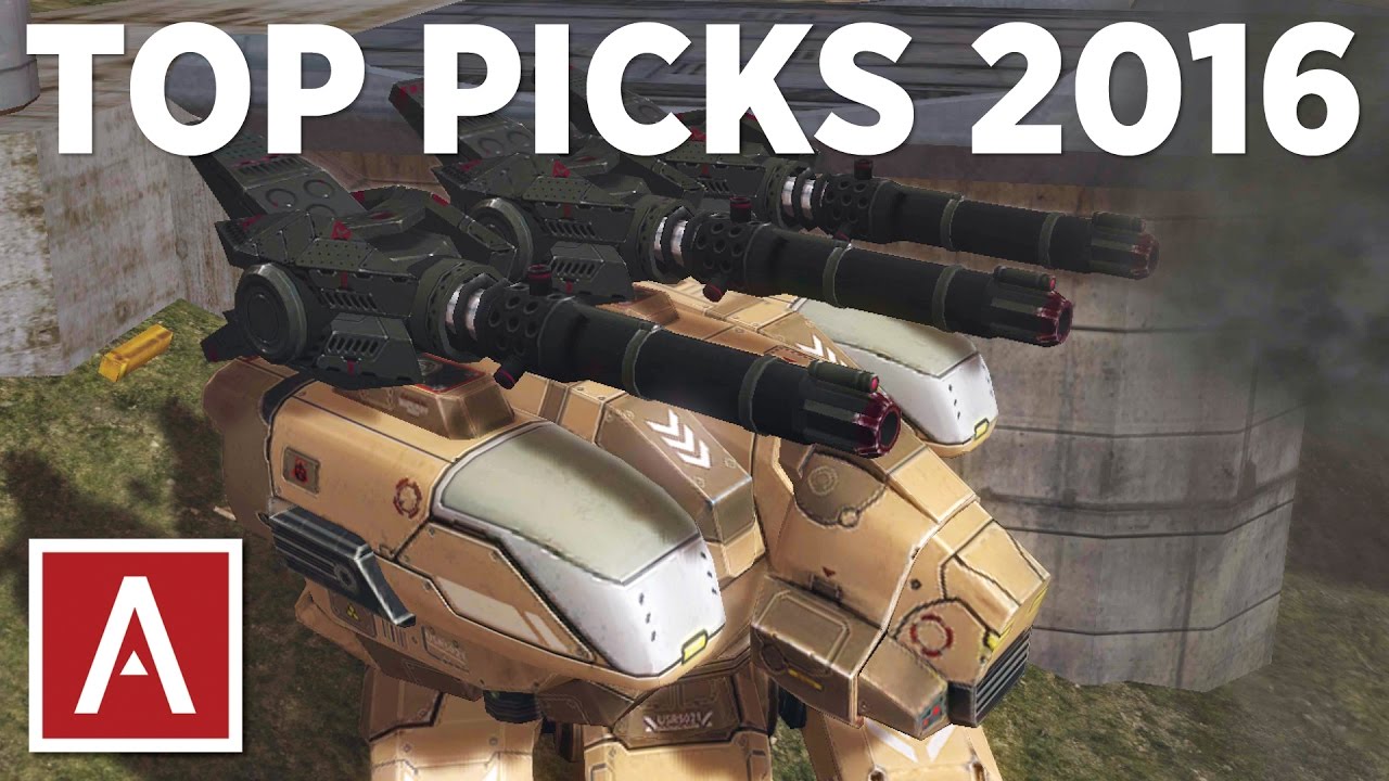 War Robots [WR] - Top Picks 2016 (Best Robots)