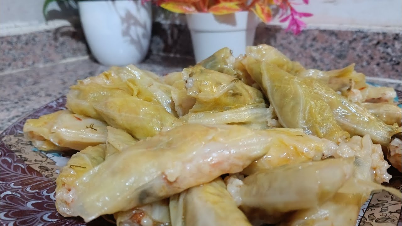 محشي الكرنب بأسهل وأسرع طريقة وطعم ميتوصفش♥️