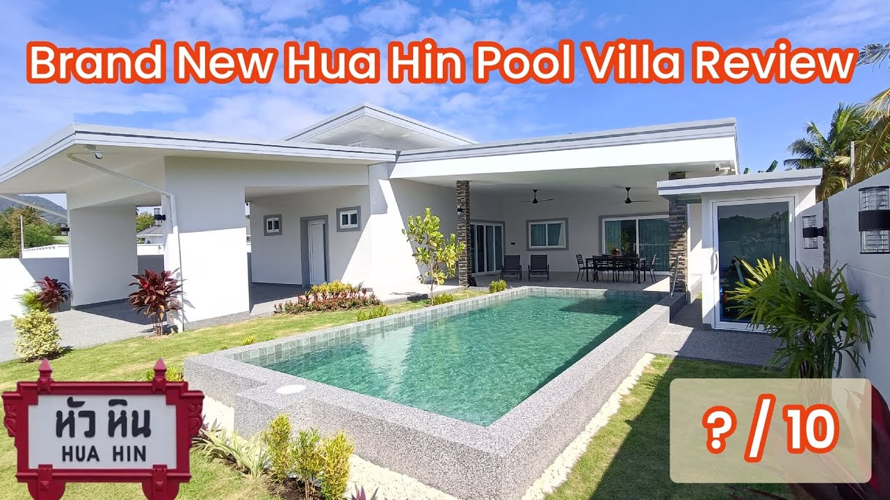 This Brand-New Hua Hin Pool Villa Just Beat All Competition! Hua Hin 2026