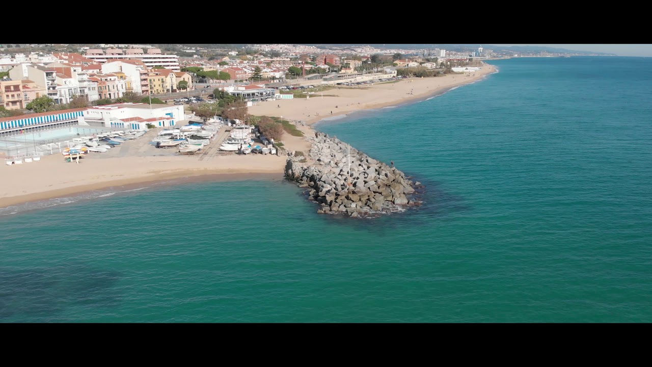 Playa Vilassar de mar | Mavic Air footage 4K