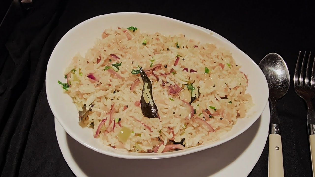 Simple Mango Rice Recipe | Easy Raw Mango Rice | Quick South Indian Recipe Mavinakayi Chitranna
