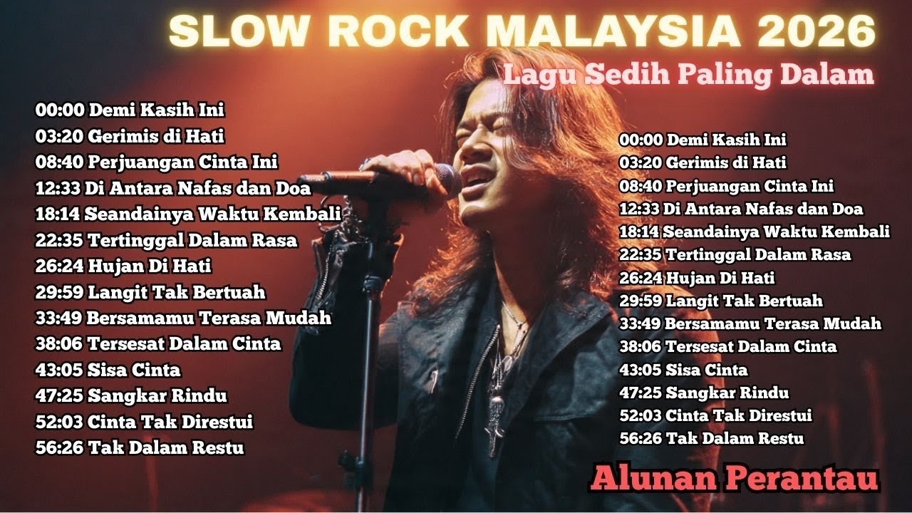 Album Lagu Slow Rock Malaysia Terbaru 2026 | Lagu Sedih Paling Dalam