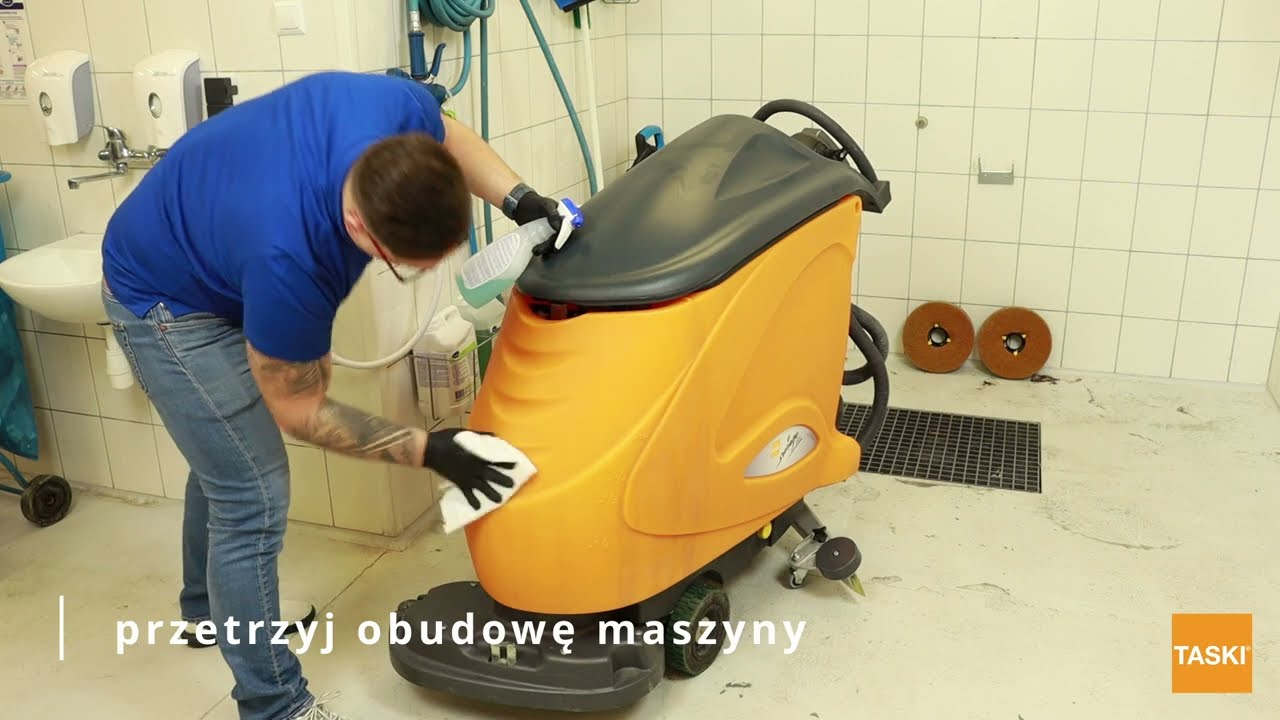 TASKI swingo 955 B. Żółte punkty