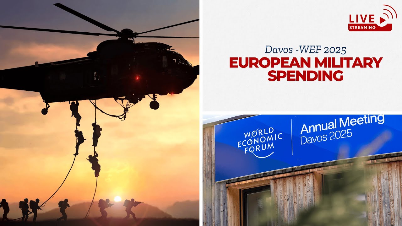 European Military Spending Debate at DAVOS | Sweden, Finland, Belarus