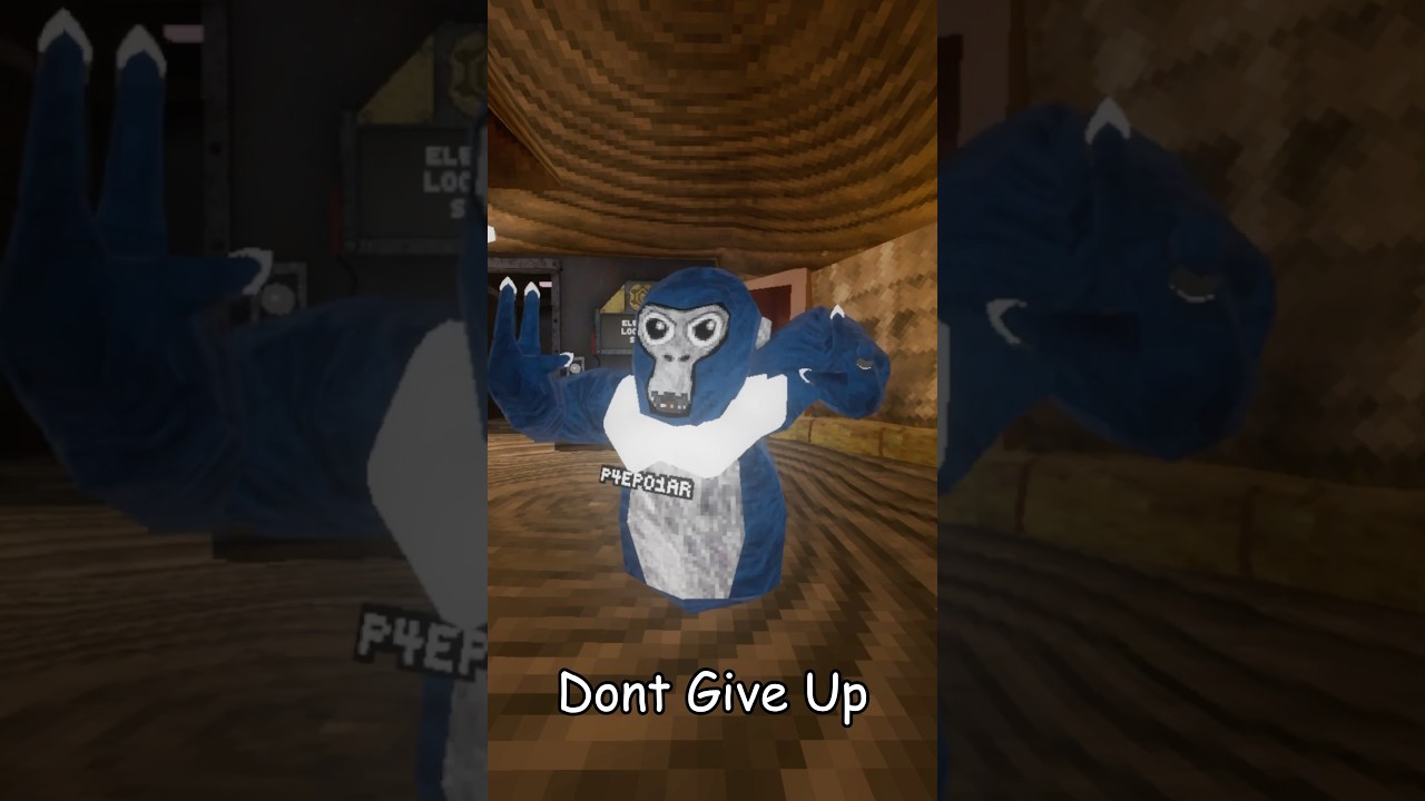 Не сдавайся! #monke #gorillatag #gtag #gorillatagvr #gtagvr #vrgame #gtagvideo @_GorillaTagVR