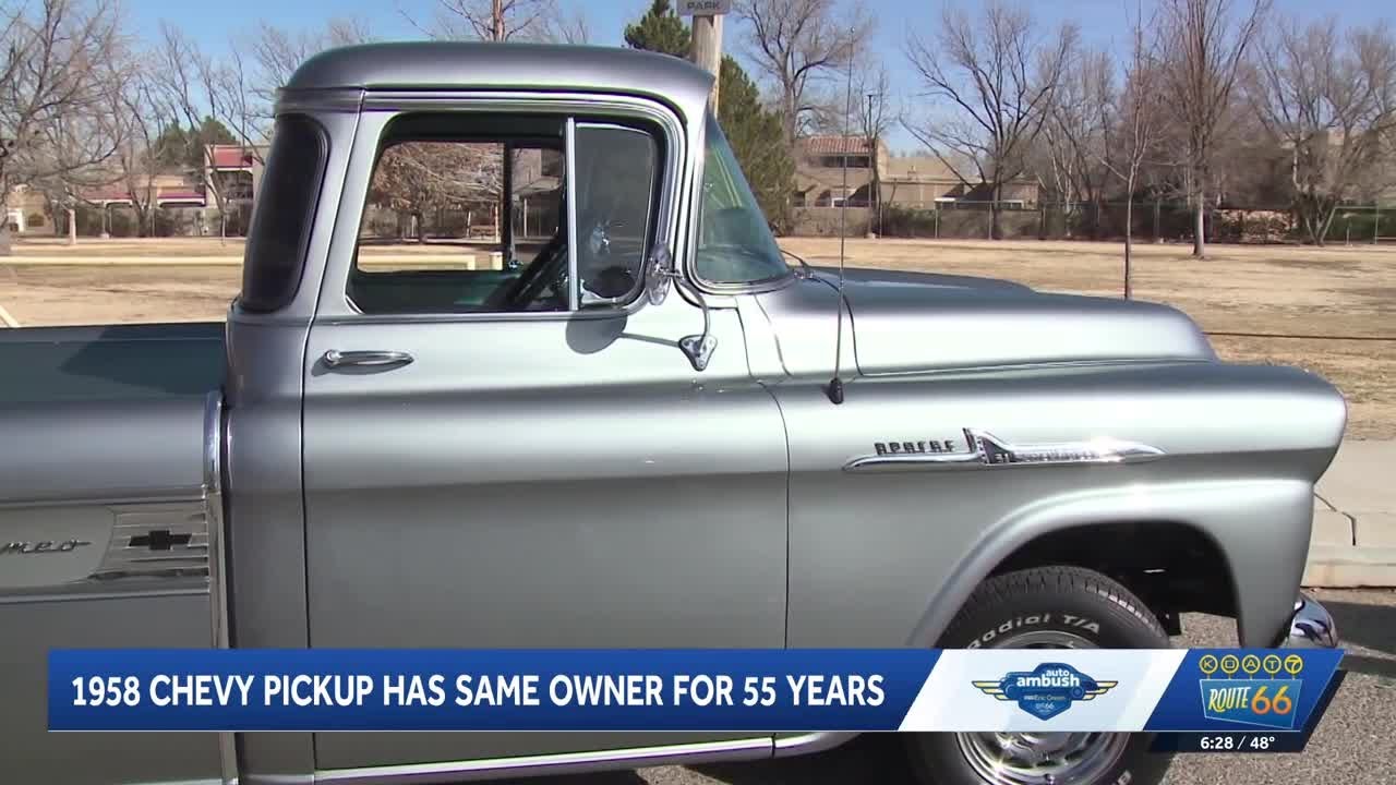 Albuquerque woman cherishes her vintage Chevy Cameo