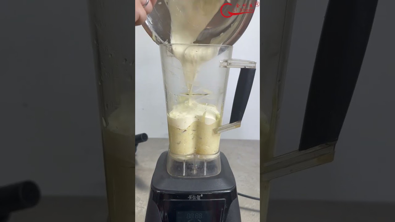 Jackfruit Gelato ice cream making process