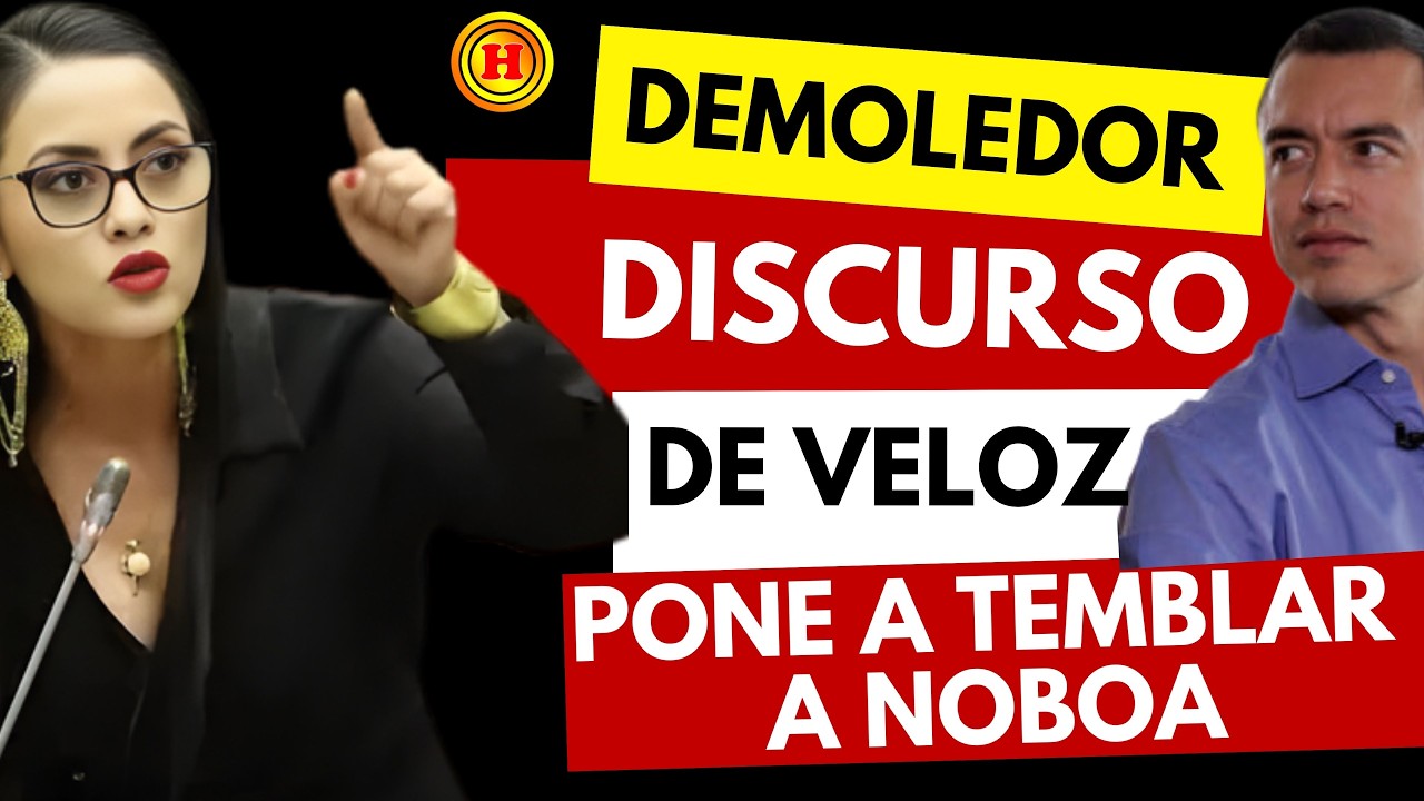 ¡VIVIANA VELOZ CONTRA NOBOA! El careo que paralizó al país: 