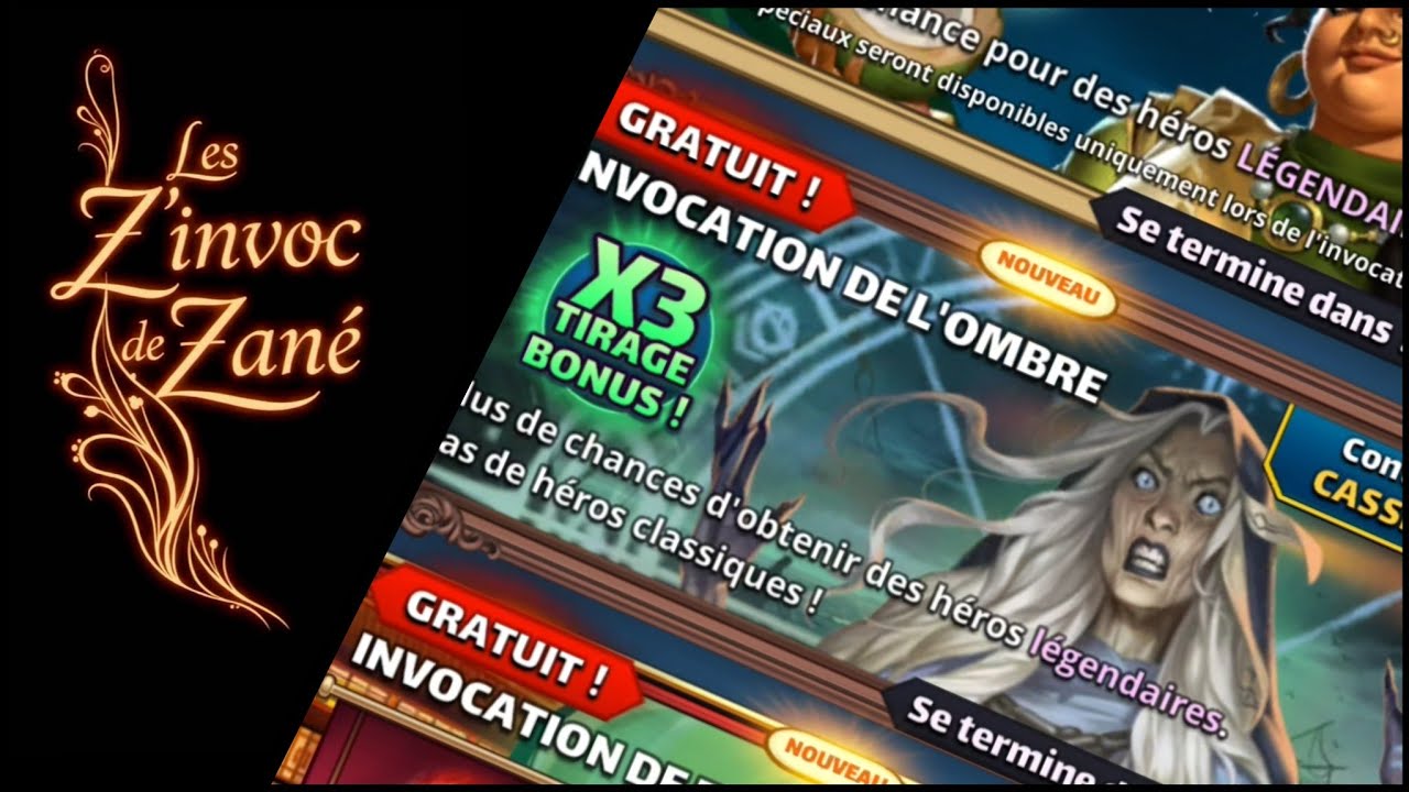 Mes invocations folie et quid de mon SE 