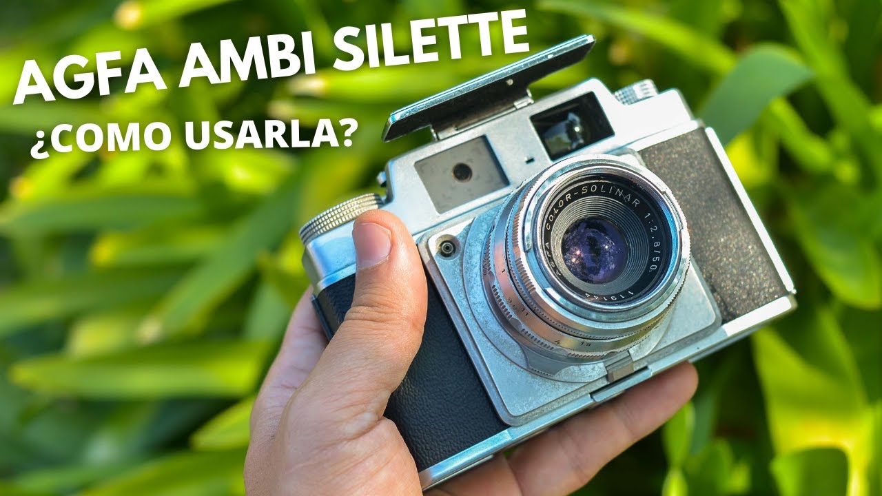 AGFA AMBI SILETTE 👉 Una CAMARA muy CURIOSA 📷❤