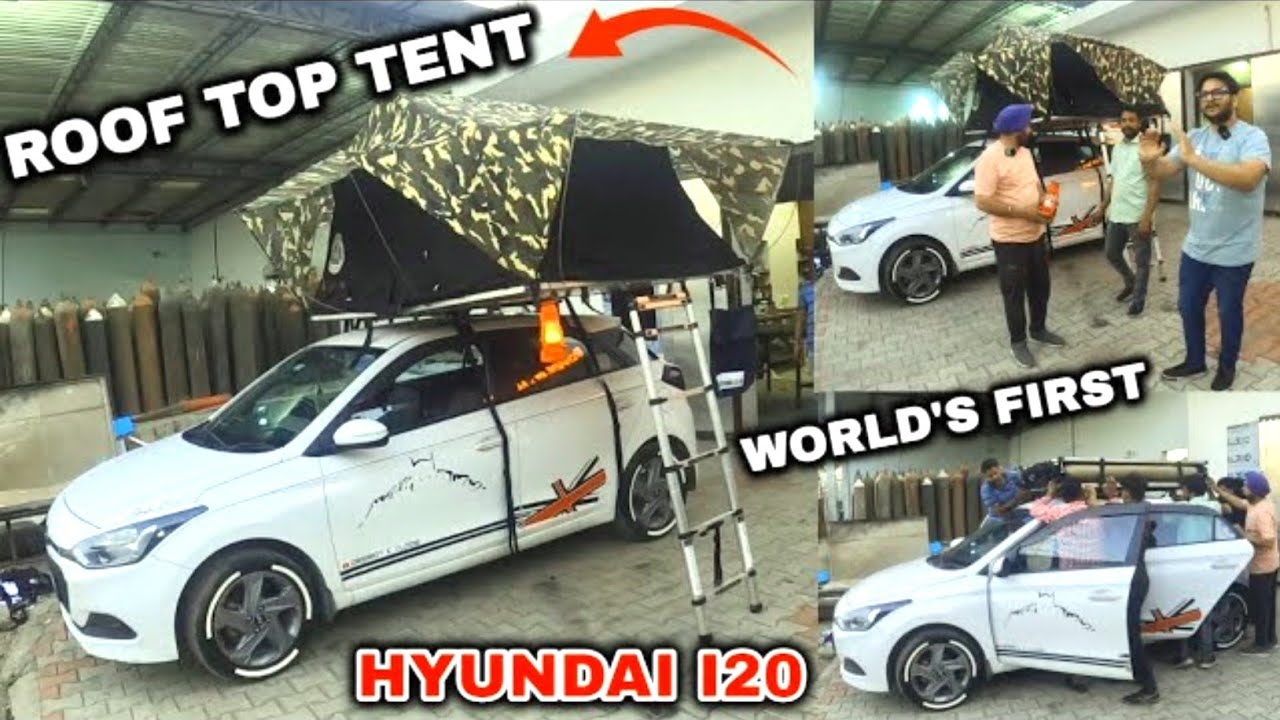 WORLD'S FIRST HYUNDAI I20 WITH ROOF TOP TENT | TRAVELLER'S HOME
