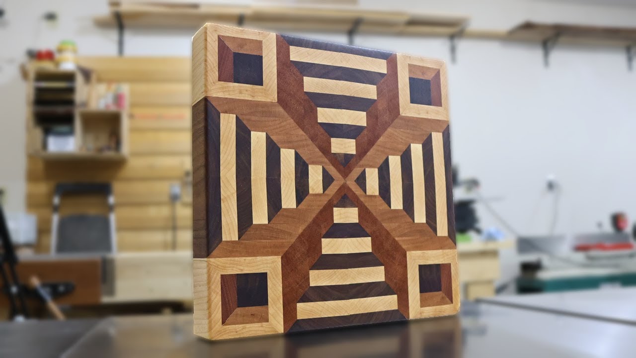 Four Towers 3D End Grain Cutting Board Tutorial