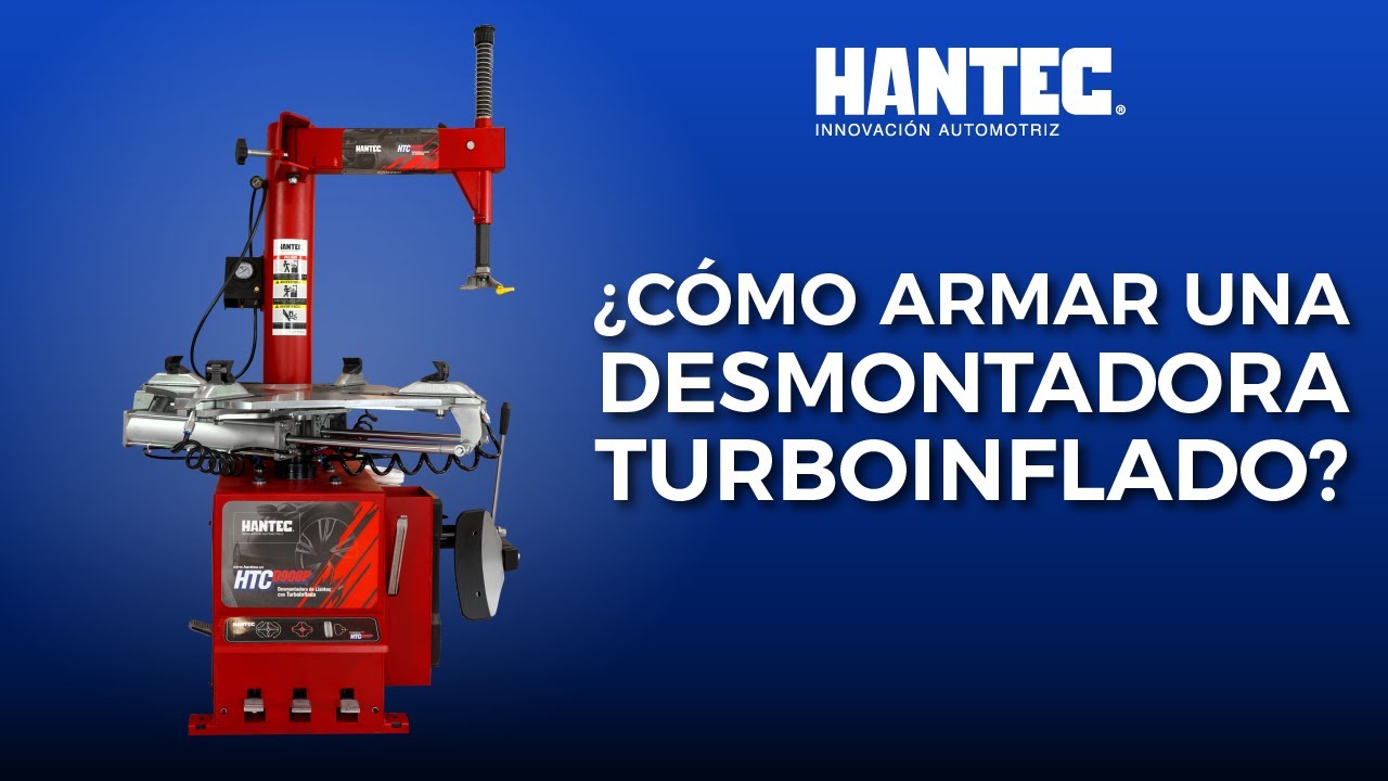 Cómo Instalar la Desmontadora Turbo Hantec Guía Paso a Paso