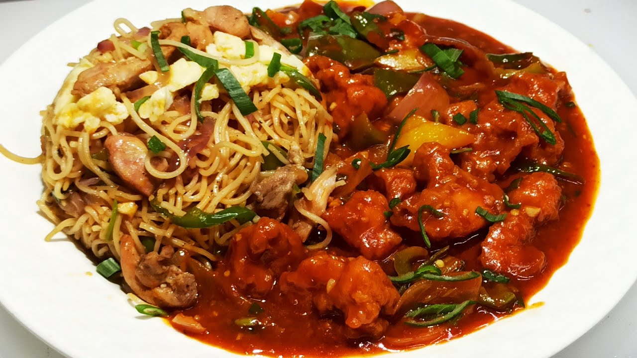 Chilly Chicken Gravy -Chicken Chowmien/चिल्ली चिकन ग्रेवी/Chilli Chicken -Chicken Noodles/Chef Ashok