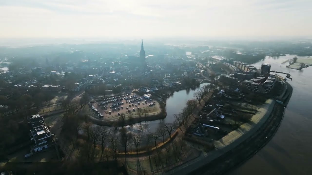 Doesburg, een frisse zondagochtend.