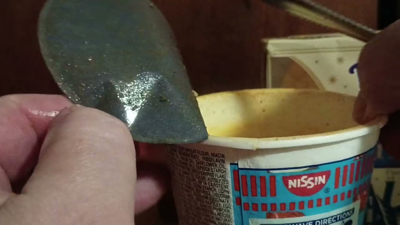 Cup noodle part 1 spicy buffalo ranch ramen and H.P. butter beer Peeps taste test 2/3/2026