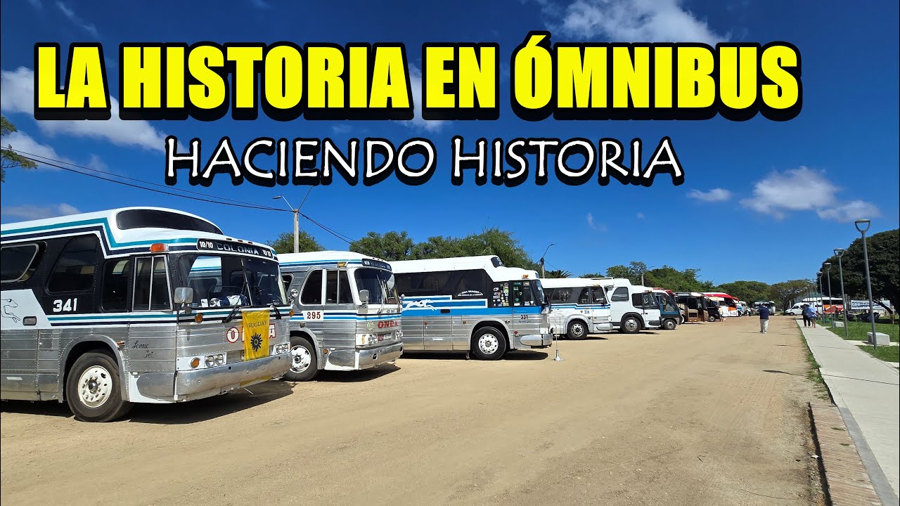 La exposición de ómnibus más grande de Uruguay
