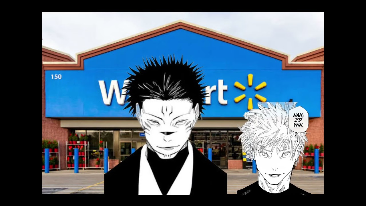 Gojo and Sukuna go to Walmart!??!
