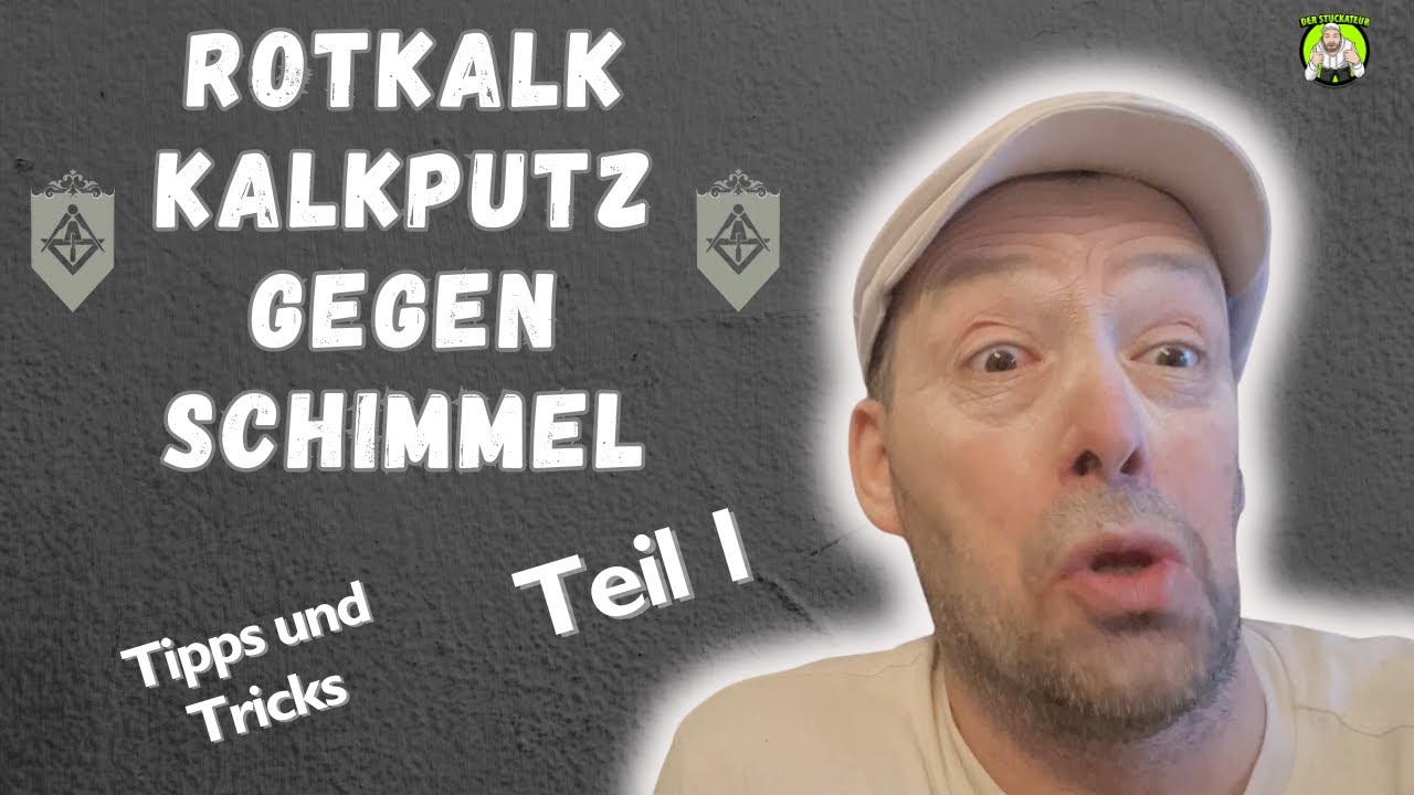 Schimmelbehebung - Putz austauschen von Gipsputz auf Kalkputz - Teil 1/2