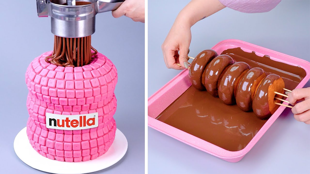 Eine Geschmacksexplosion Mit Geschmolzenem Schokoladenkuchen | Chocolate Cake Decorating Ideas