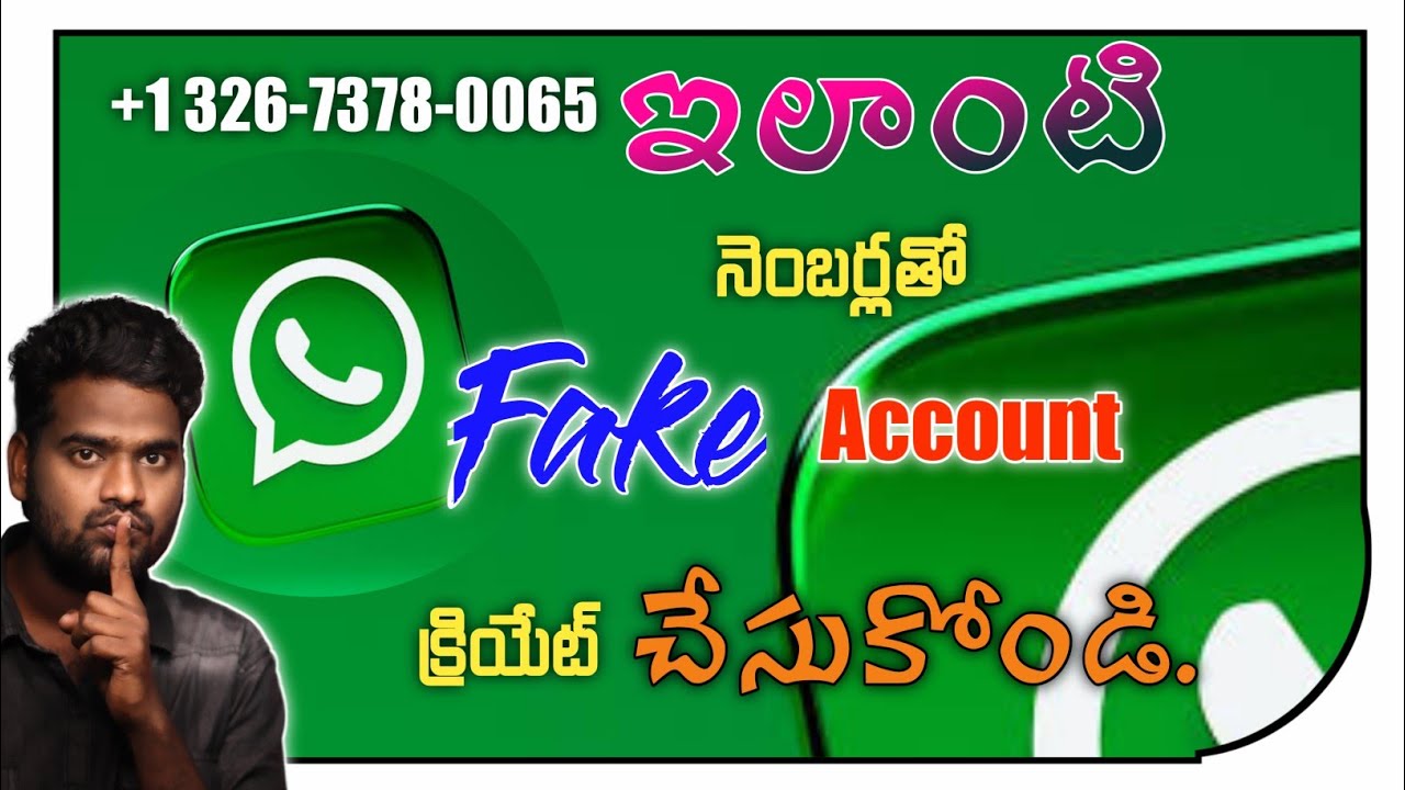 How To Create Fake WhatsApp Account In Telugu 2022 | Duplicate WhatsApp Account