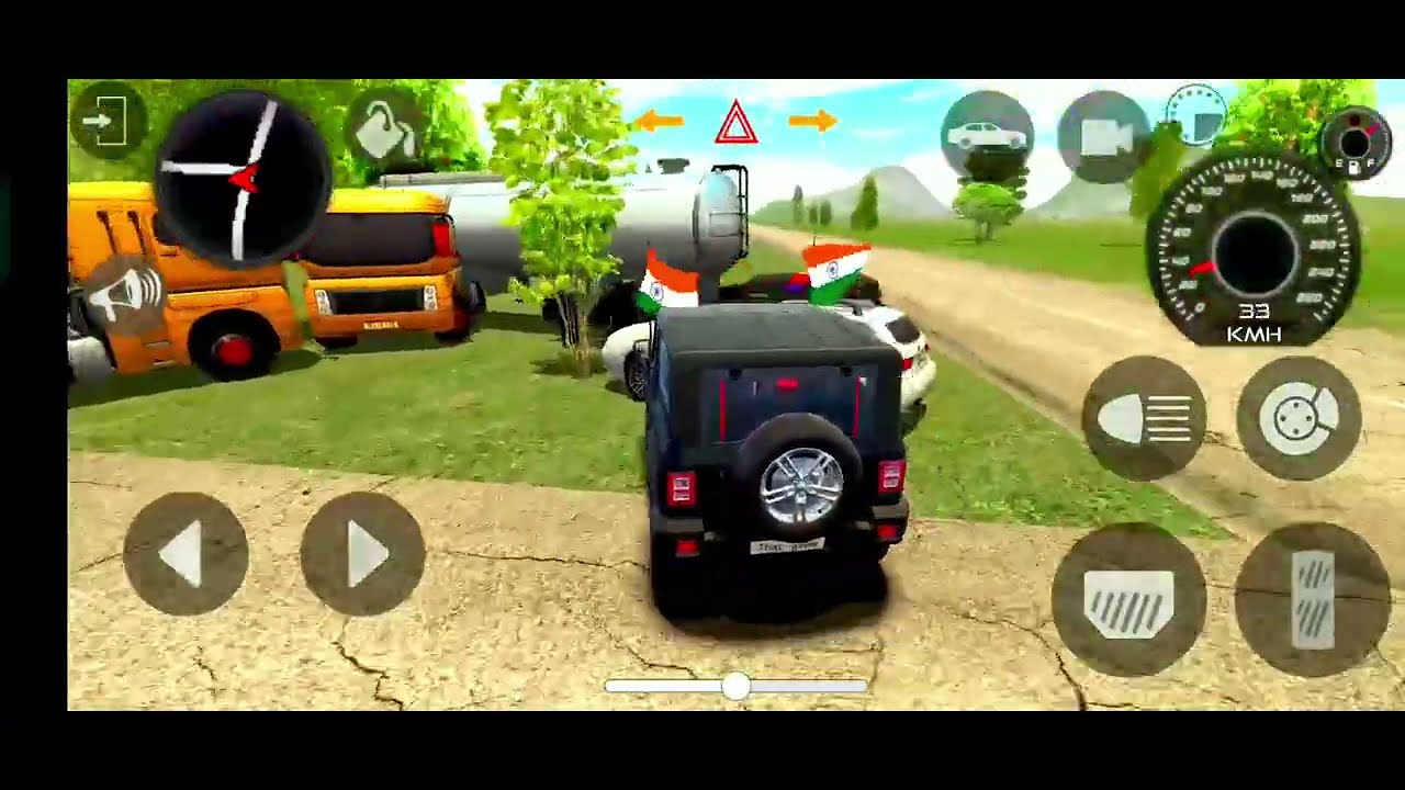 Modified Mahindra Thar😈Games:Indian Thar (Gadi Wala Games) Car Game Android Game - Android Gameplay