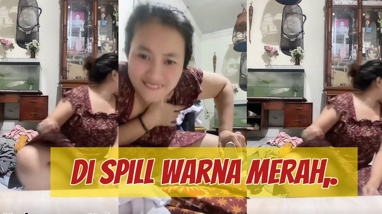 ‼️MAMAH MUDA LIVE SETRIKA BAJU‼️bagian  2