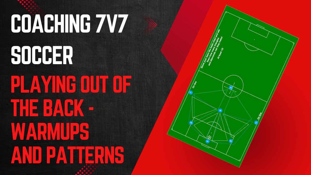 Playing out from the back warmups and patterns - Coaching 7v7 Soccer - Ep. 10