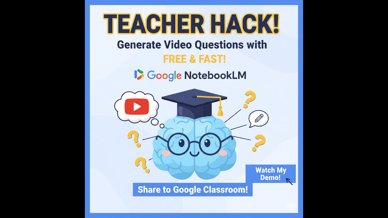 NotebookLM and Creating Questions From YouTube