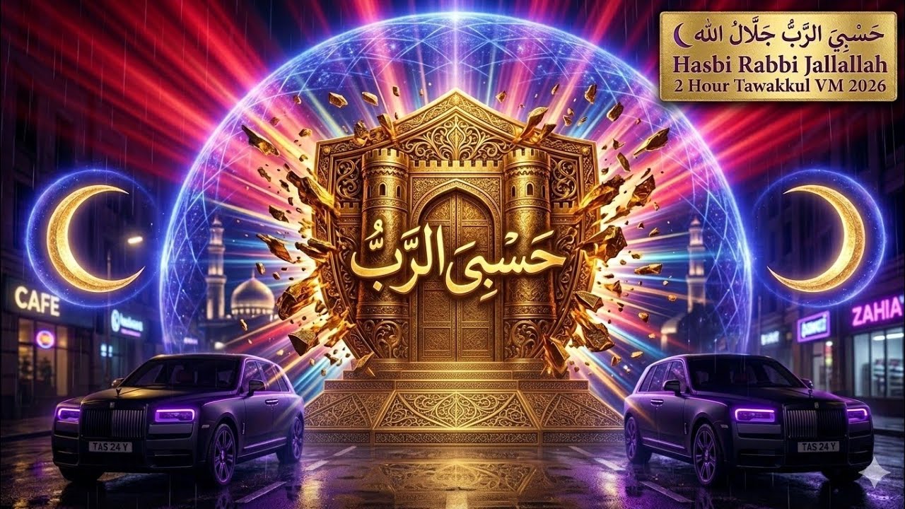🌙 حَسْبِيَ الرَّبُّ جَلَّالُ اللَّهْ | Hasbi Rabbi Jallallah 2 Hour Tawakkul VM 2026 🌙