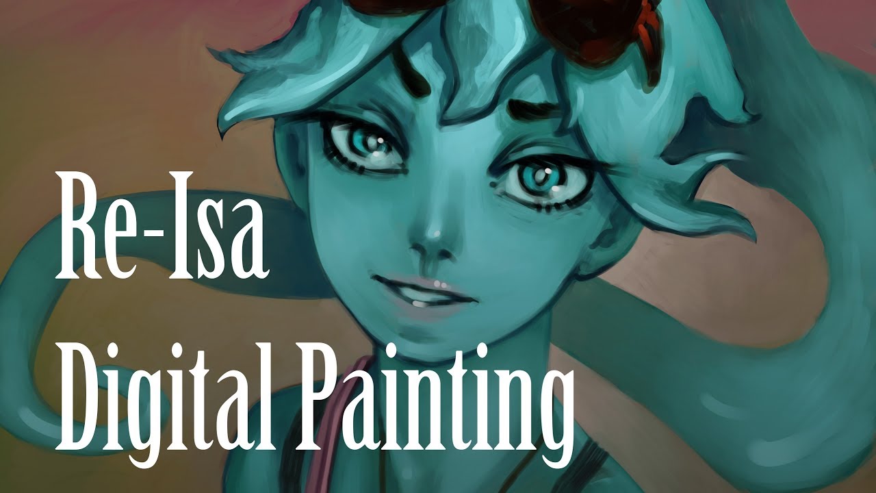[Re-Isa] Polly Geist [Digital Painting]