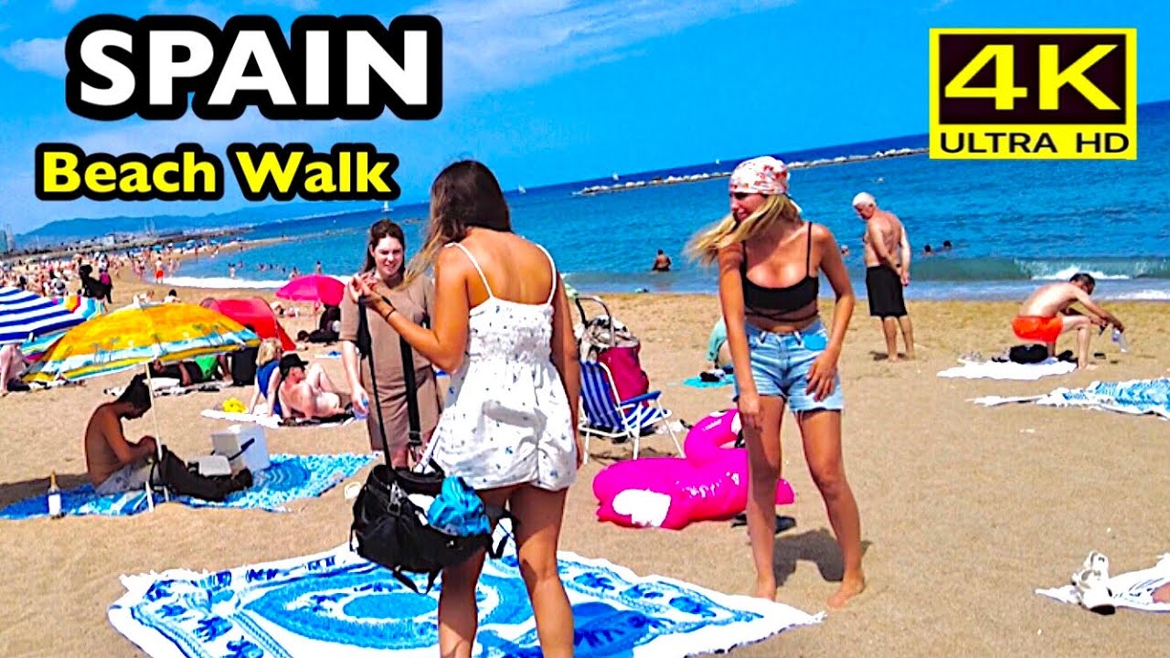 Beach Walk Spain - Barcelona Beach, and Costa Brava