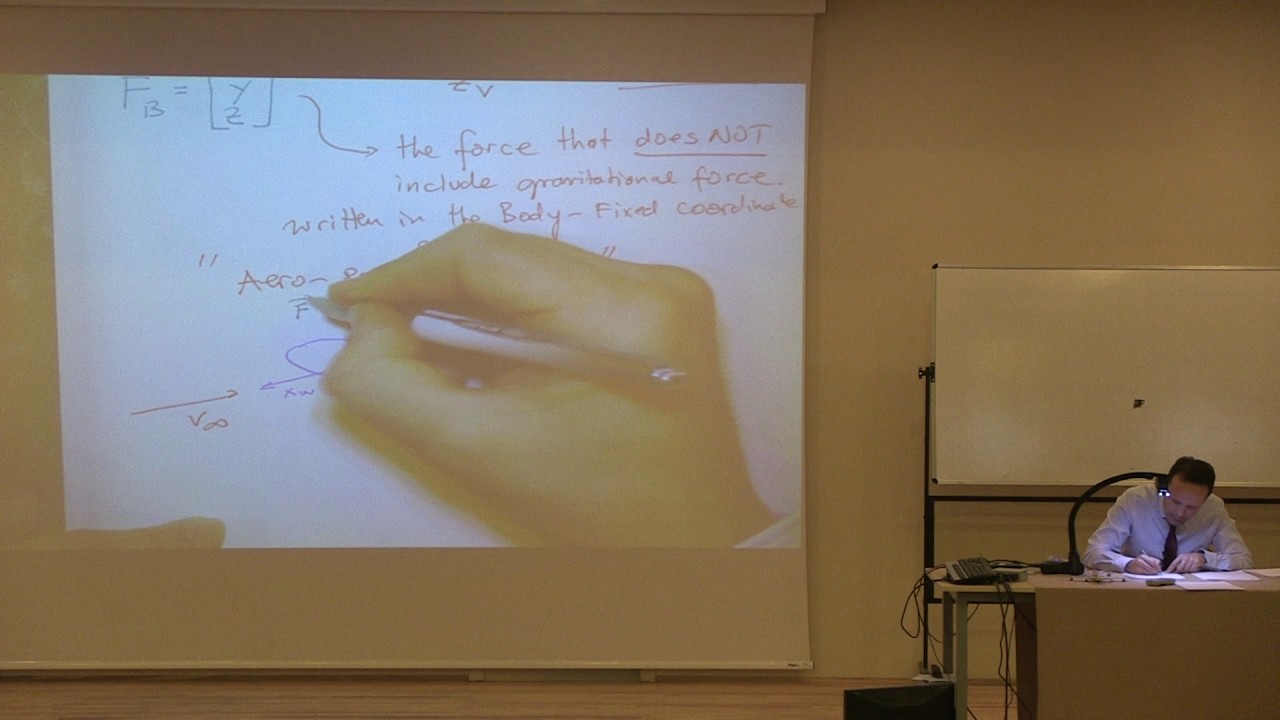 AE372 - Flight Mechanics - Lecture 3.3 [Reference Frames and Coordinate Systems In Flight Mechanics]