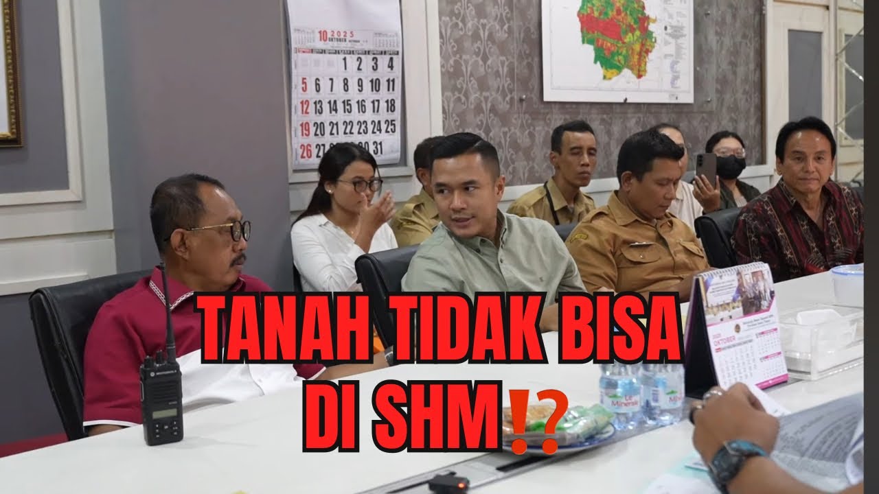 TANAH BERHEKTAR-HEKTAR TIDAK BISA DI SHM KAN, CAKJI DATANGI BPN!?