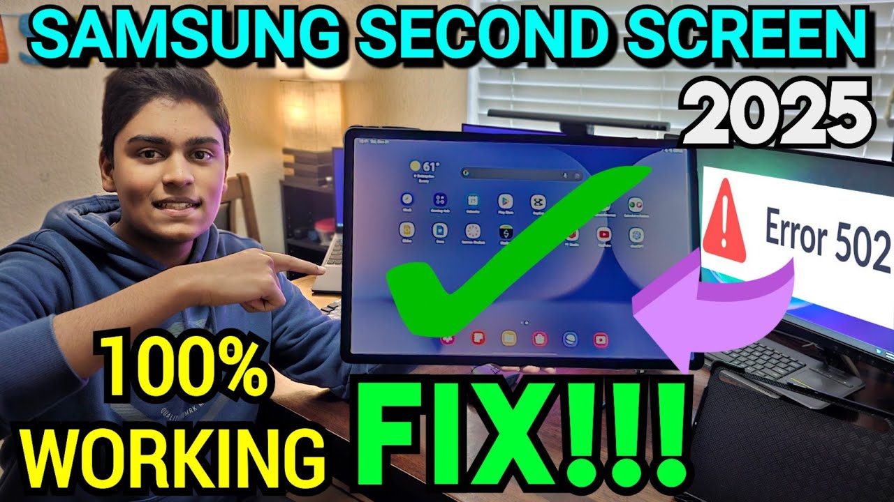 100% рабочий метод исправления второго экрана Samsung 2025