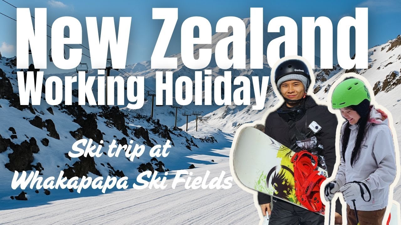 Snowfall at Whakapapa! | Skiing & Snowboarding at Happy Valley | New Zealand WHV Ep. 11